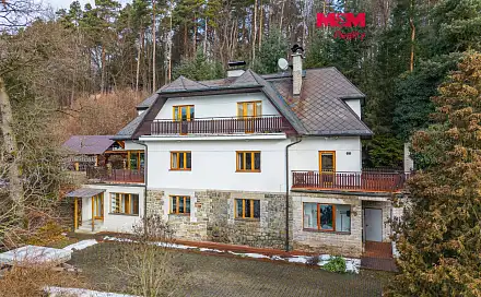 Prodej domu 312 m² s pozemkem 2 428 m², Nad rybníkem, Mnichovice - Božkov, okres Praha-východ