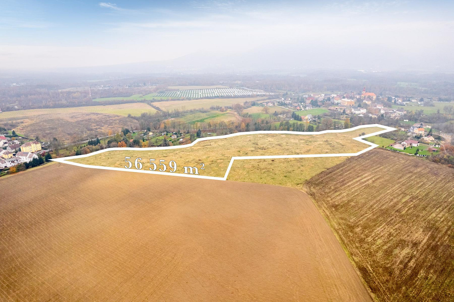 Prodej stavebního pozemku 56 559 m² – fotografie 3