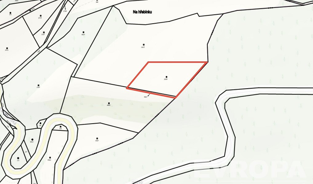 Prodej louky 3 521 m², Beroun – náhled fotky 4