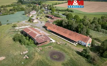 Prodej zemědělského objektu 2 087 m², Životice, okres Plzeň-Jih