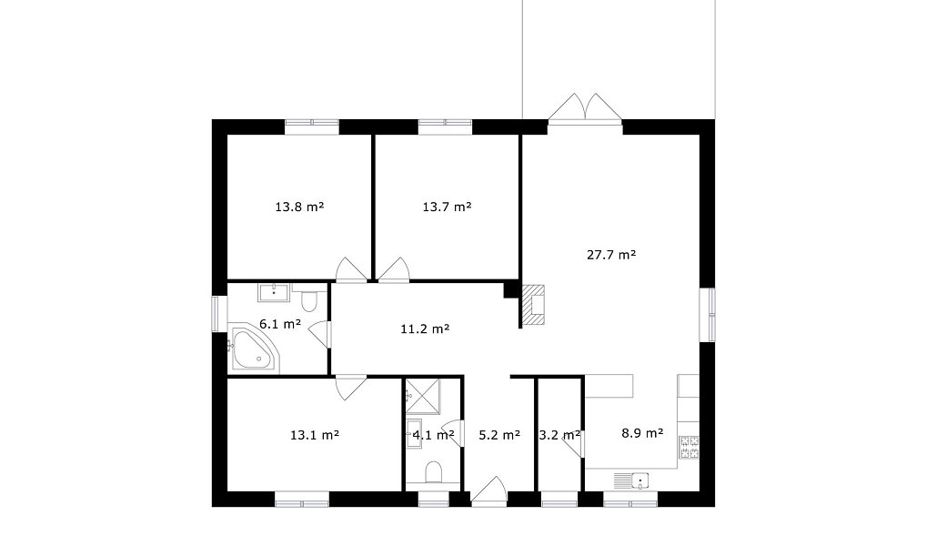 Prodej domu 107 m² s pozemkem 901 m², Mukařov – náhled fotky 24