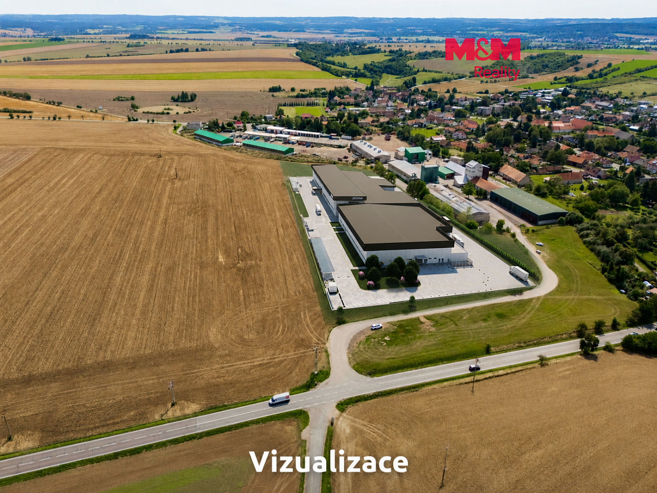 Prodej komerčního pozemku 55 423 m²