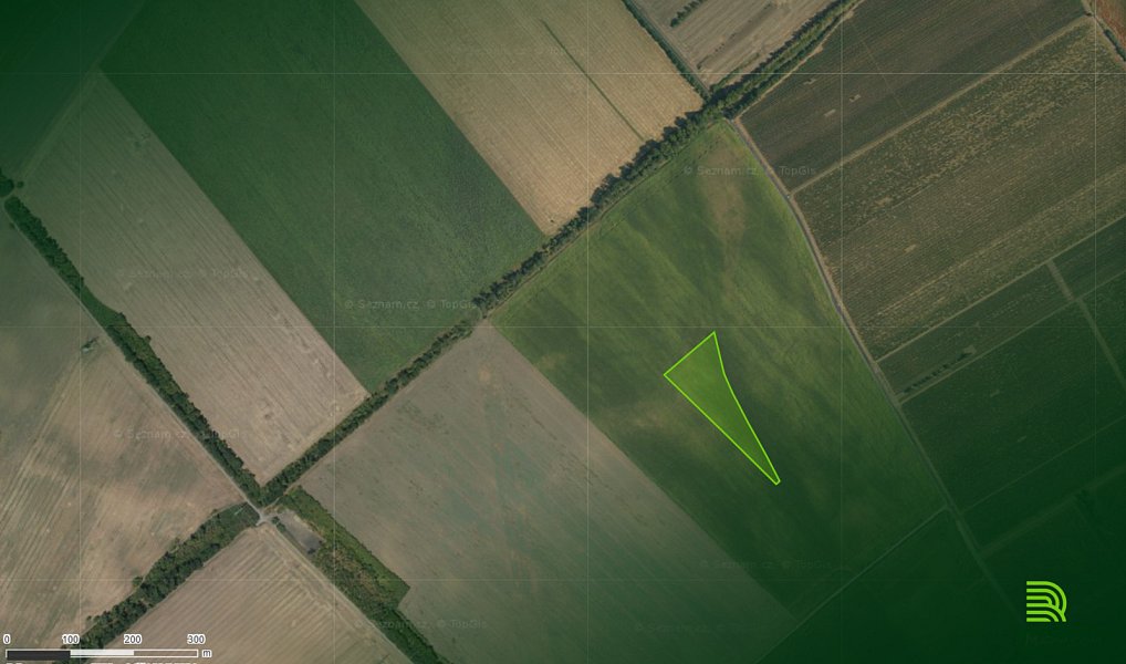 Prodej pole 12 413 m², Hrušky – náhled fotky 2
