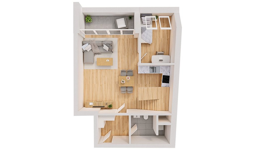 Prodej bytu 4+kk 88 m², České Budějovice – náhled fotky 5