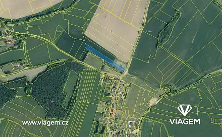 Prodej zahrady 2 029 m², Dlažov, okres Klatovy