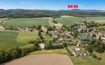 Prodej stavebního pozemku 2 590 m², Albrechtice nad Vltavou - Údraž, okres Písek