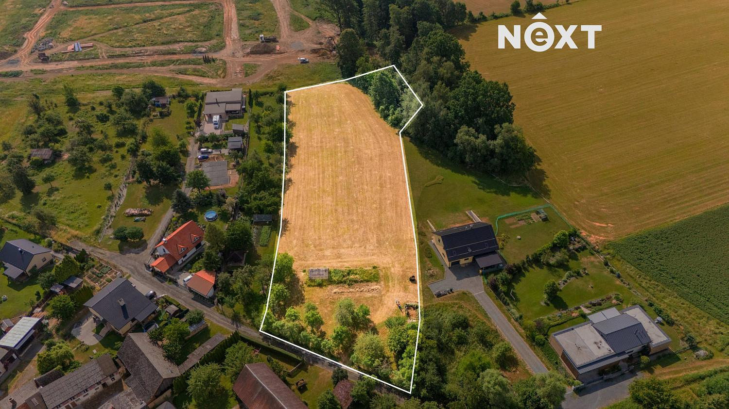 Prodej stavebního pozemku 7 396 m²