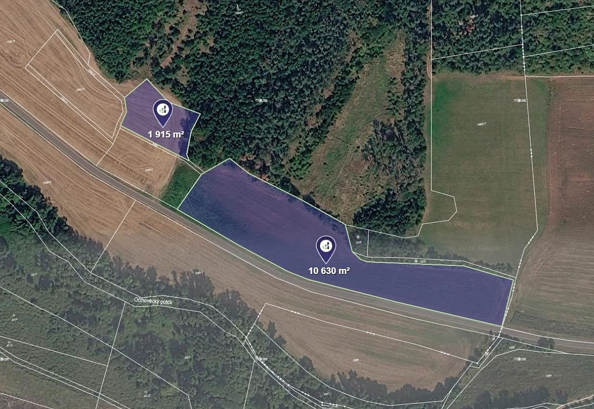 Prodej pole 12 255 m²