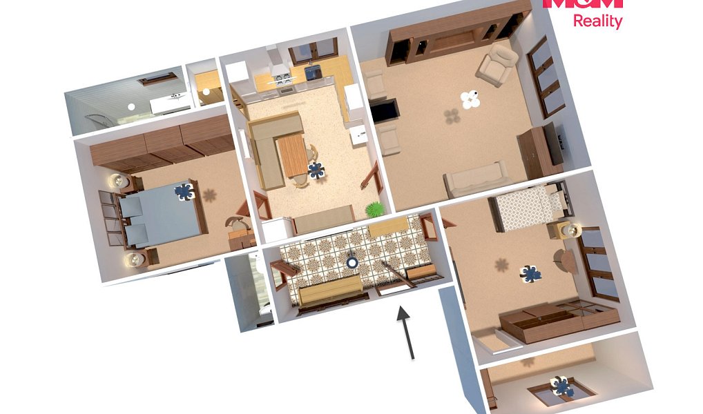 Prodej domu 97 m² s pozemkem 985 m², Rožďalovice – náhled fotky 21
