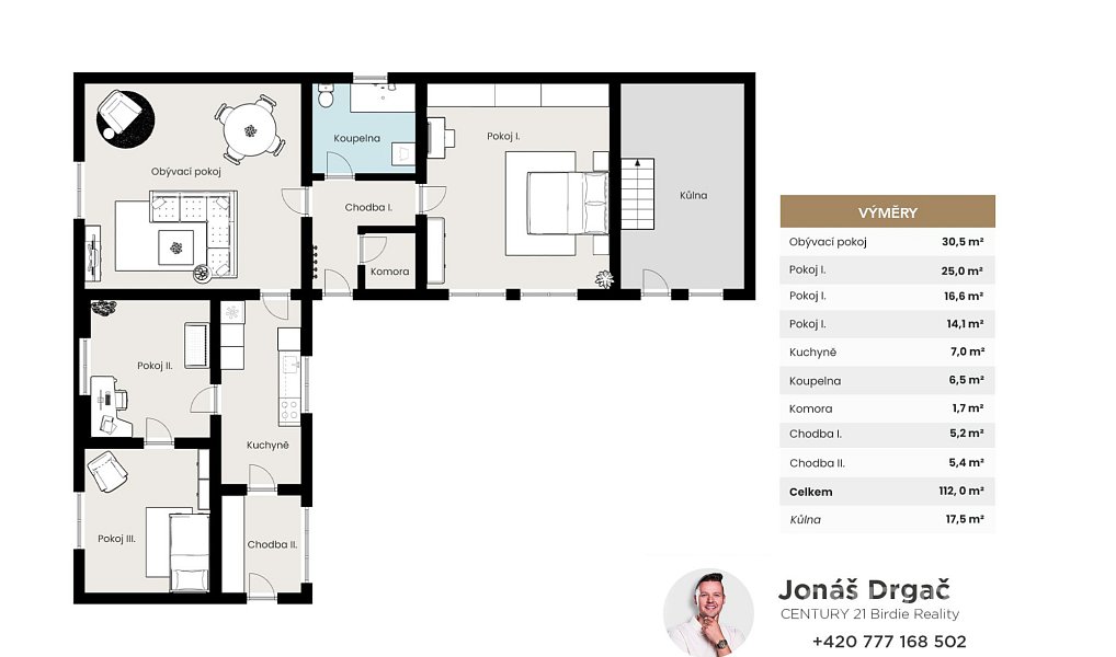 Prodej domu 112 m² s pozemkem 442 m², Ronov nad Doubravou – náhled fotky 3