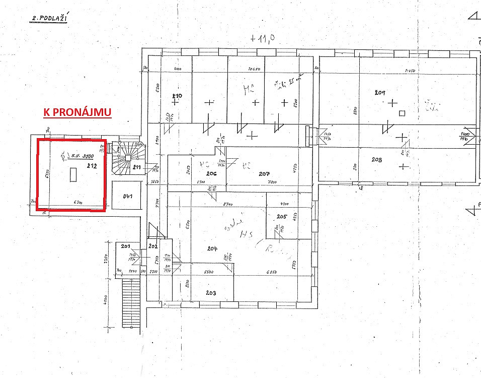 Pronájem kanceláře 39 m² – fotografie 2