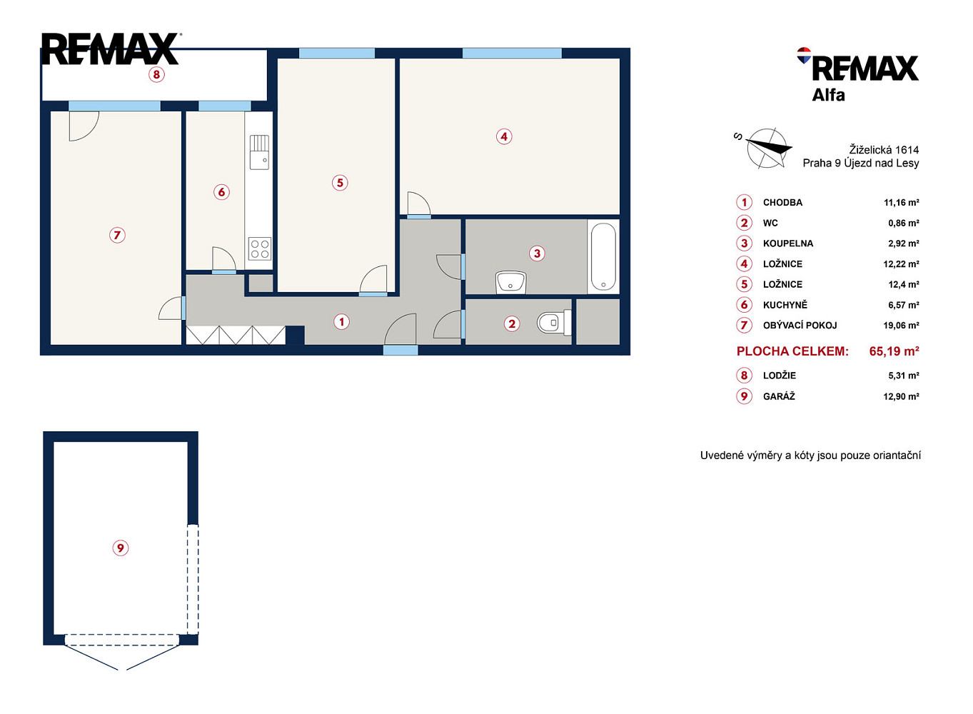 Prodej bytu 3+1 68 m² - Widok 2