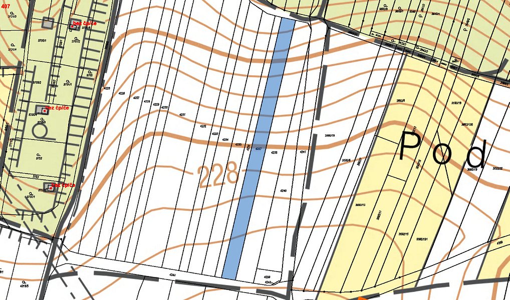 Prodej stavebního pozemku 240 m², Slavkov u Brna – náhled fotky 4