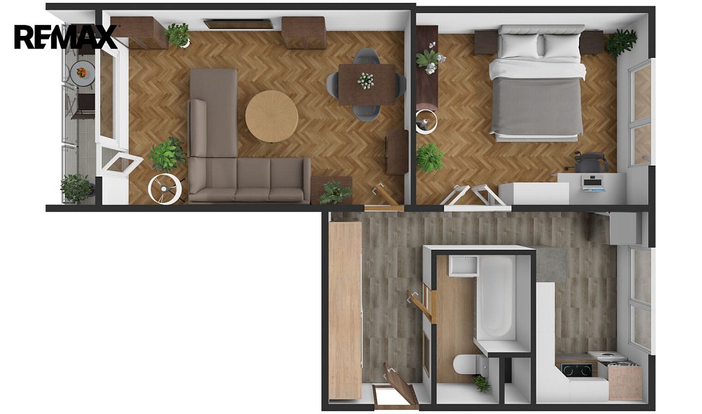 Prodej bytu 2+1 52 m², Most – náhled fotky 4