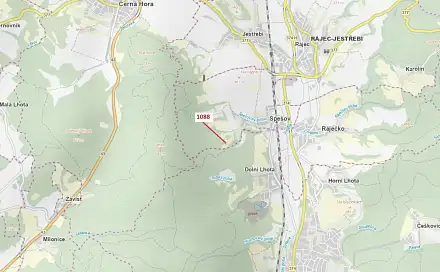 Dražba lesa 400 m², Spešov