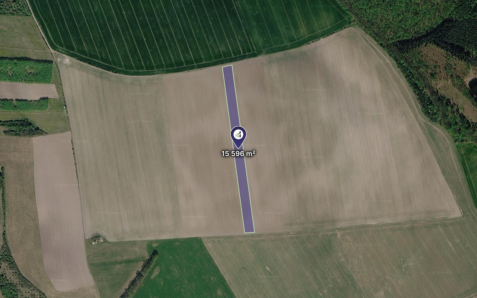 Prodej pole 1 300 m²