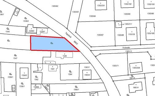 Prodej stavebního pozemku 657 m², Topolová, Úherce, okres Plzeň-sever