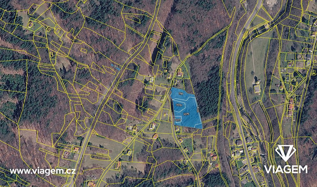 Prodej zahrady 1 477 m², Velké Hamry – náhled fotky 4