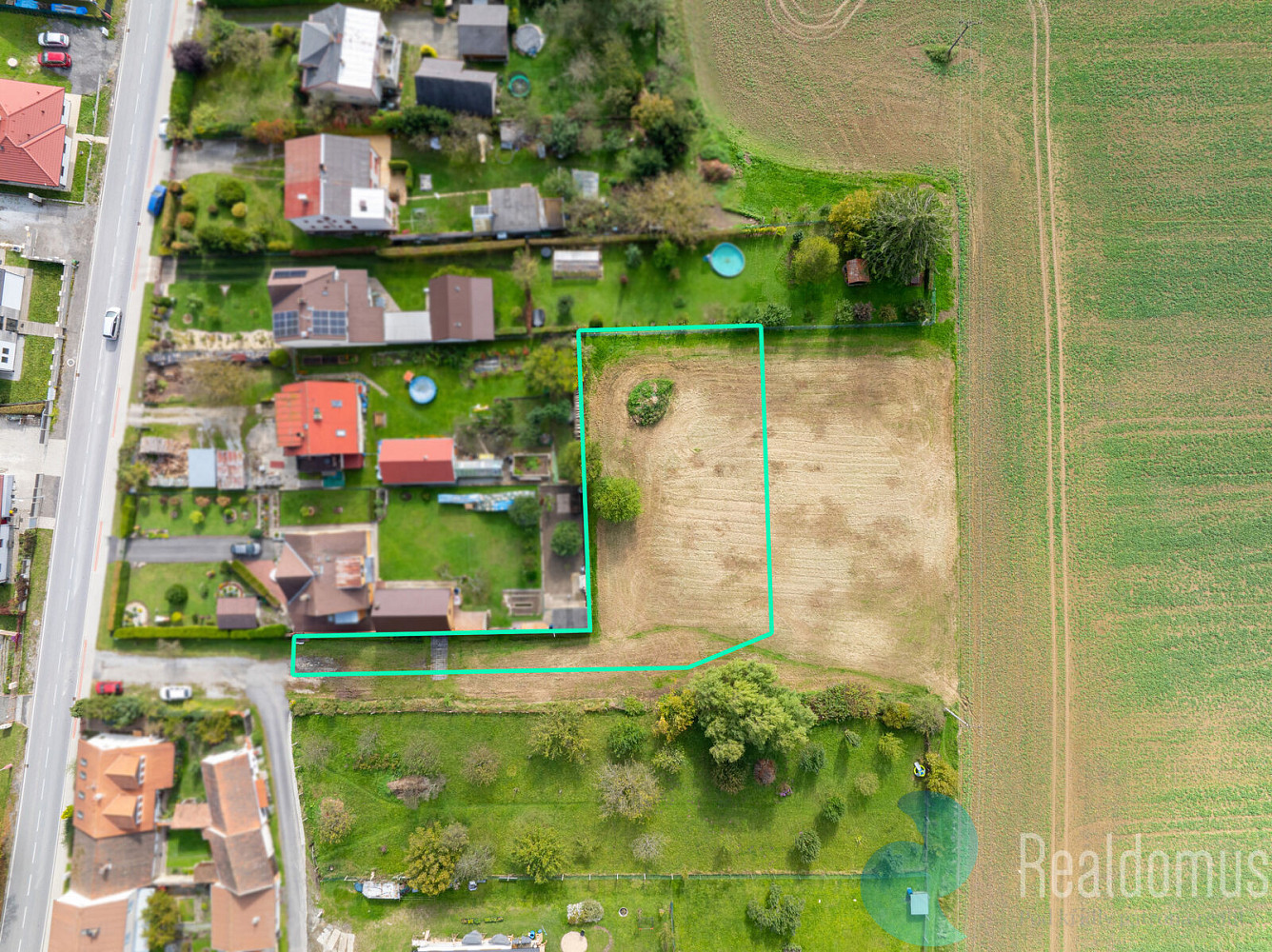 Prodej stavebního pozemku 1 314 m²