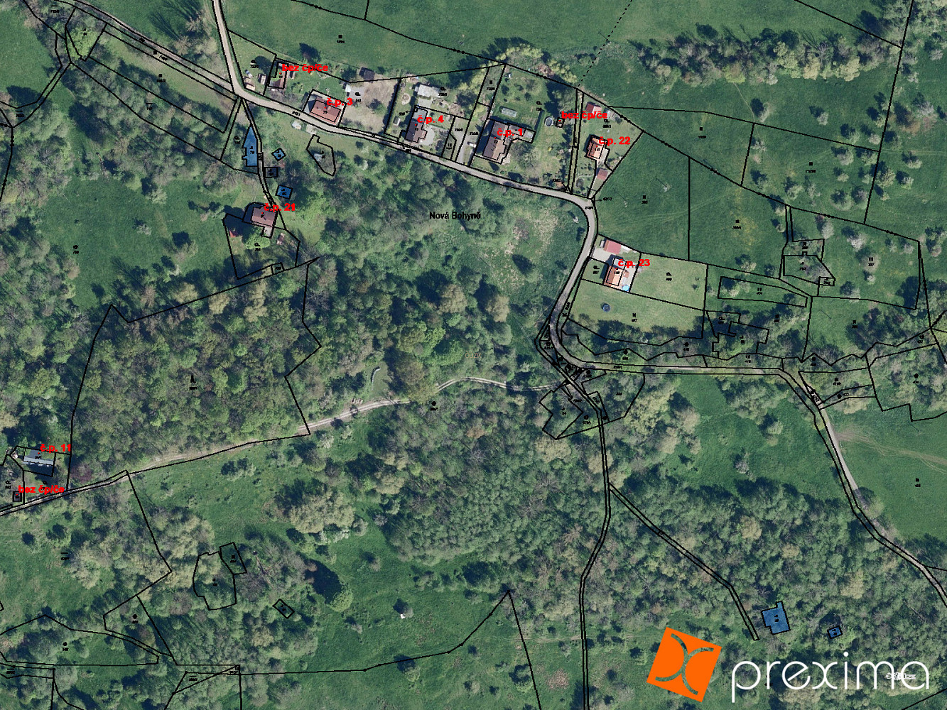 Prodej zahrady 478 m²