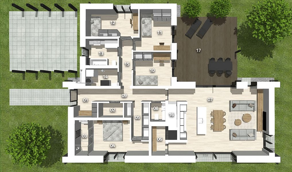 Prodej domu na klíč 166 m² s pozemkem 1 011 m², Česká Skalice – náhled fotky 3