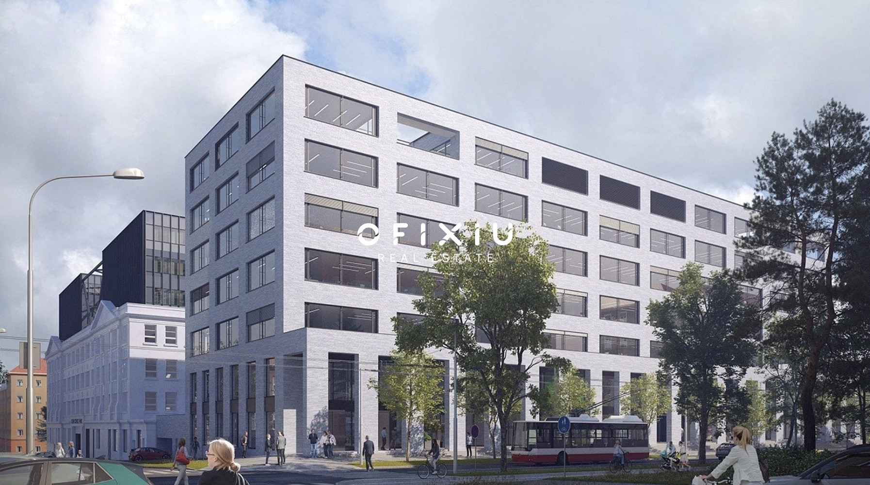 Pronájem kanceláře 140 m² – pohled 3