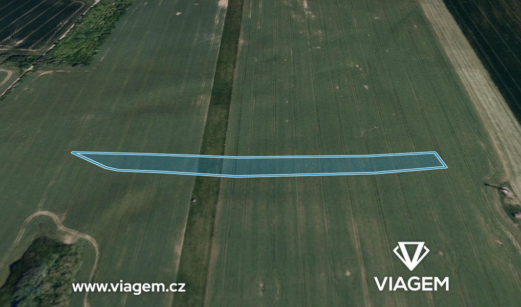 Prodej pole 1 443 m², Osvětimany – náhled fotky 2