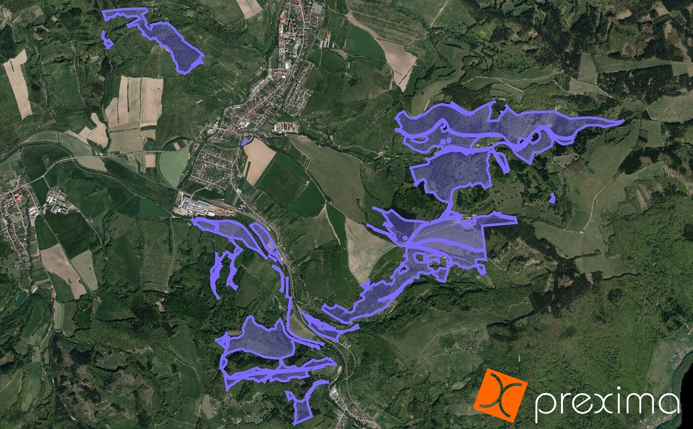 Prodej pozemku 45 654 m²