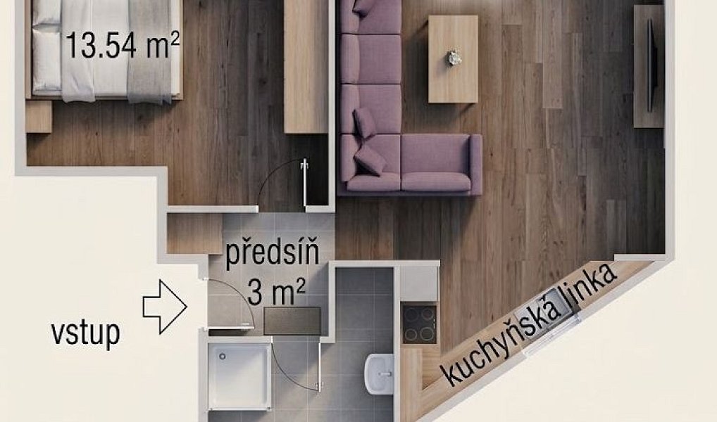 Prodej bytu 2+kk 55 m², Karlovy Vary – náhled fotky 6