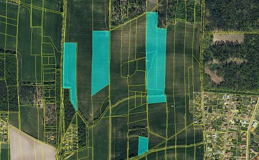 Prodej pole 78 936 m², Staré Hradiště - Brozany, okres Pardubice