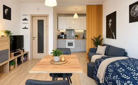 Pronájem bytu 1+kk 35 m², Zimova, Praha 4 - Kamýk