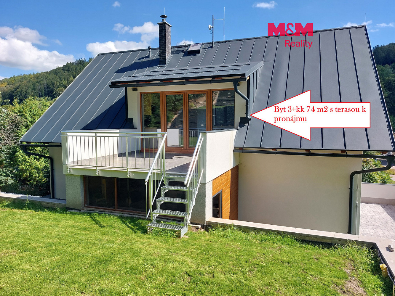 Pronájem bytu 3+kk 74 m²