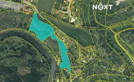 Prodej lesa 19 600 m², Tábor