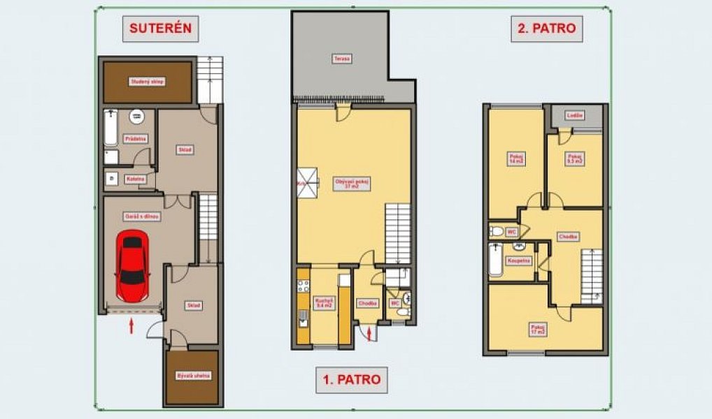 Prodej domu 160 m² s pozemkem 200 m², Chlumec nad Cidlinou – náhled fotky 3