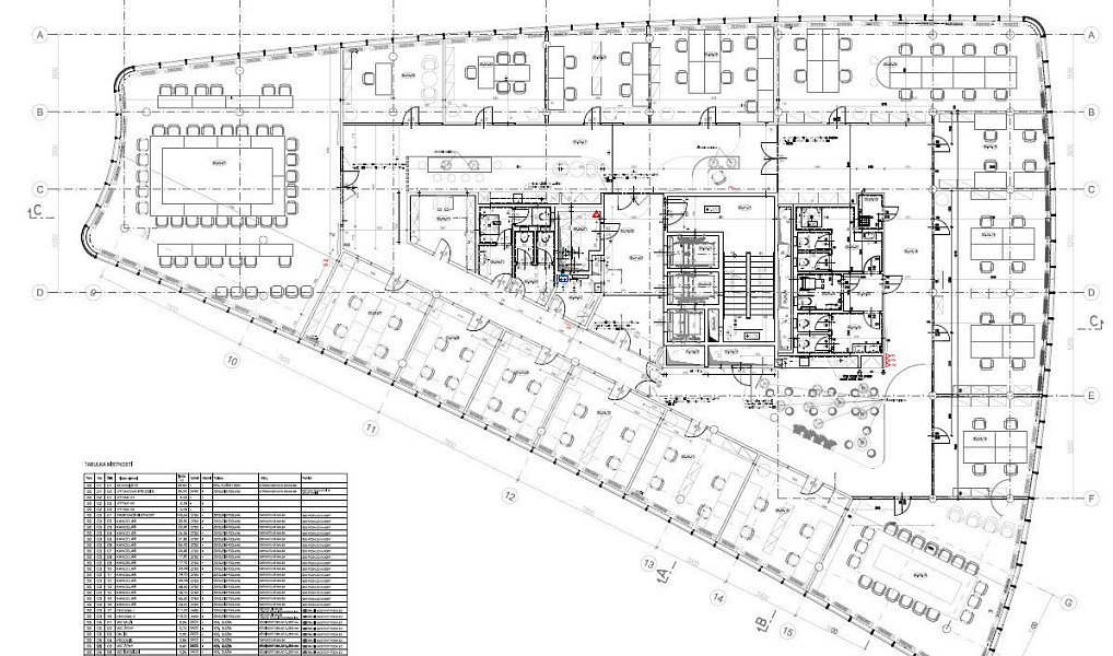 Pronájem kanceláře 763 m², Praha – náhled fotky 3