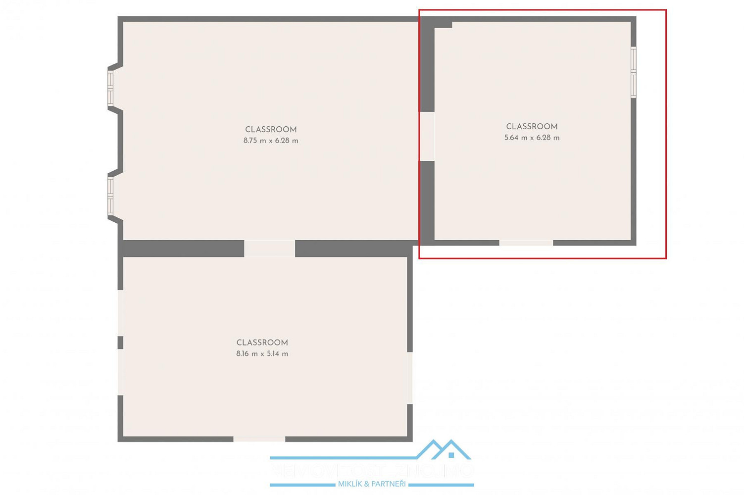 Pronájem kanceláře 35 m² – fotografie 2