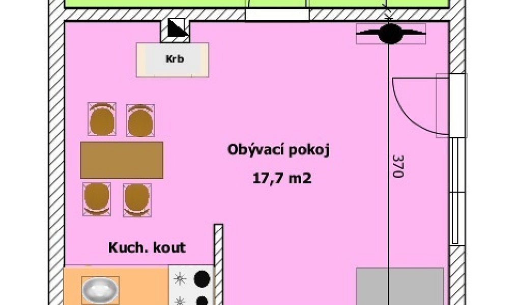 Prodej bytu 2+kk 45 m², Frymburk – náhled fotky 23