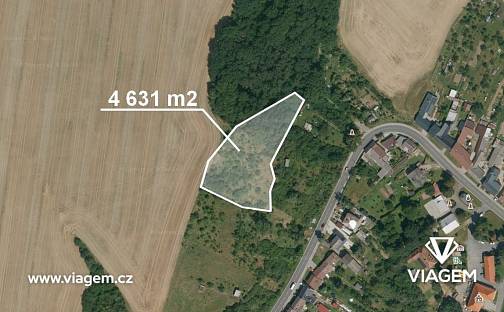 Prodej zahrady 4 631 m², Drahanovice, okres Olomouc