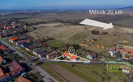 Prodej domu 89 m² s pozemkem 661 m², Ledčice, okres Mělník