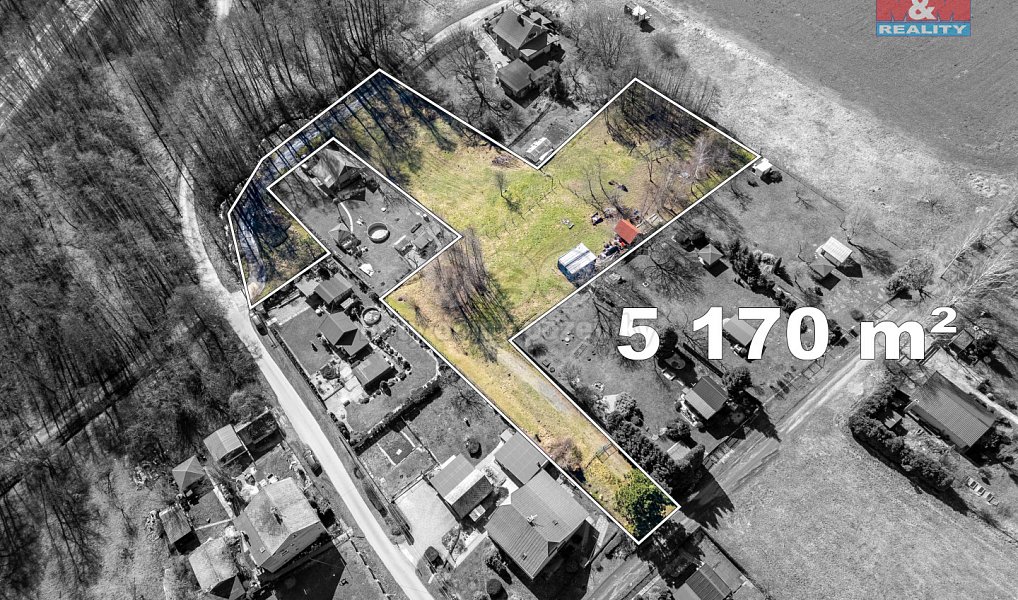 Prodej stavebního pozemku 5 170 m², Dolní Lutyně – náhled fotky 2