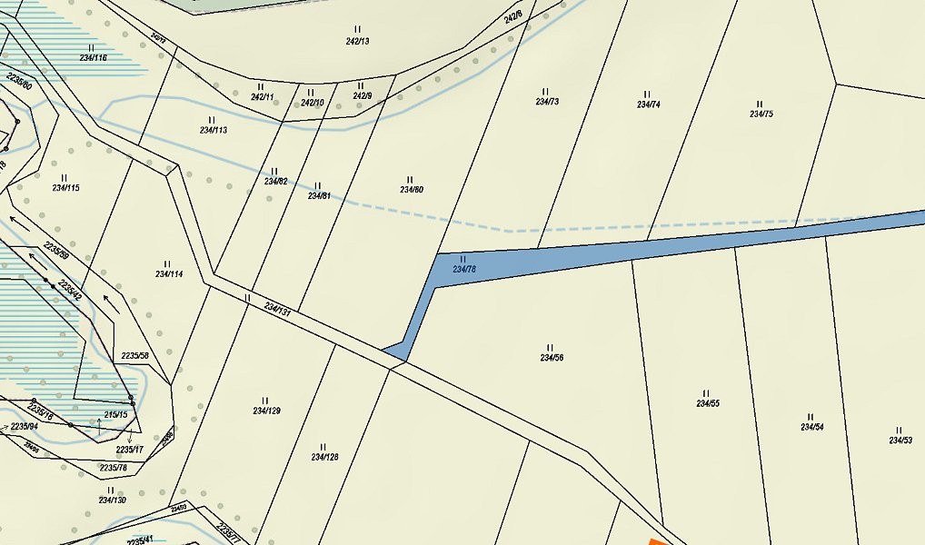 Prodej pole 437 m², Komařice – náhled fotky 3