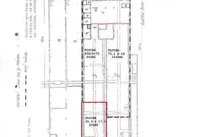 Pronájem výrobních prostor 632 m², U Elektry, Praha 9 - Hloubětín