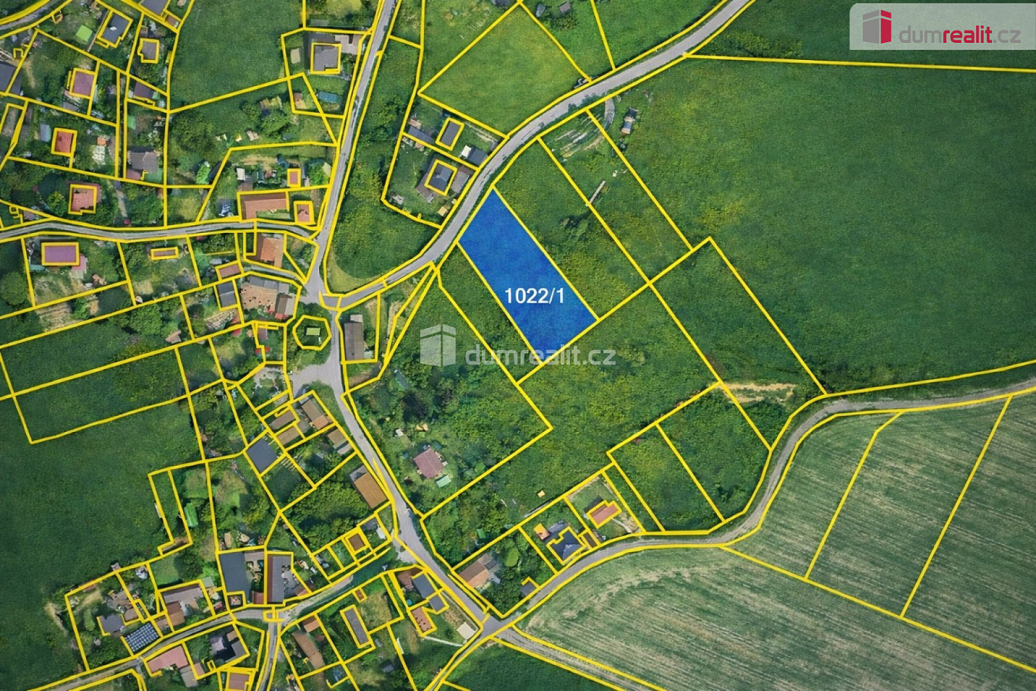 Prodej stavebního pozemku 2 348 m² – fotografie 5