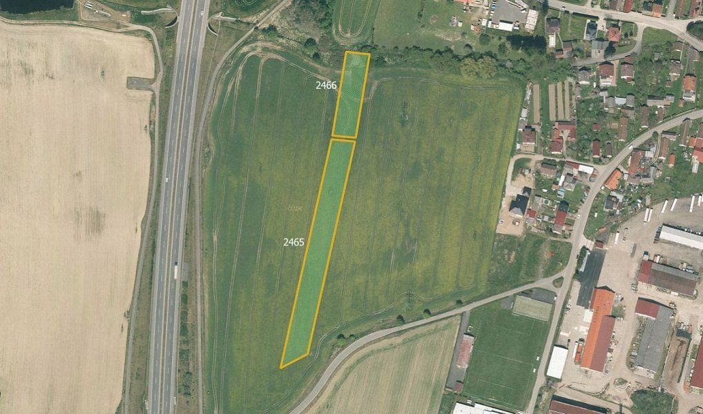 Prodej pozemku, 8153 m², Tábor, Košice