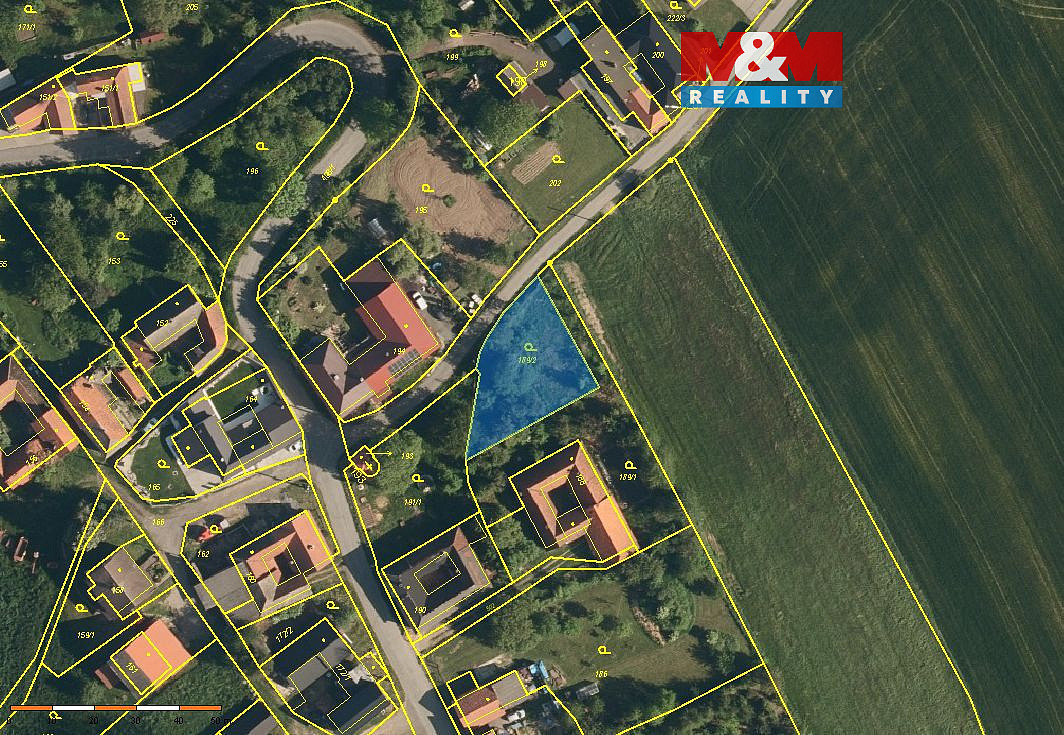 Prodej stavebního pozemku 696 m² – fotografie 2