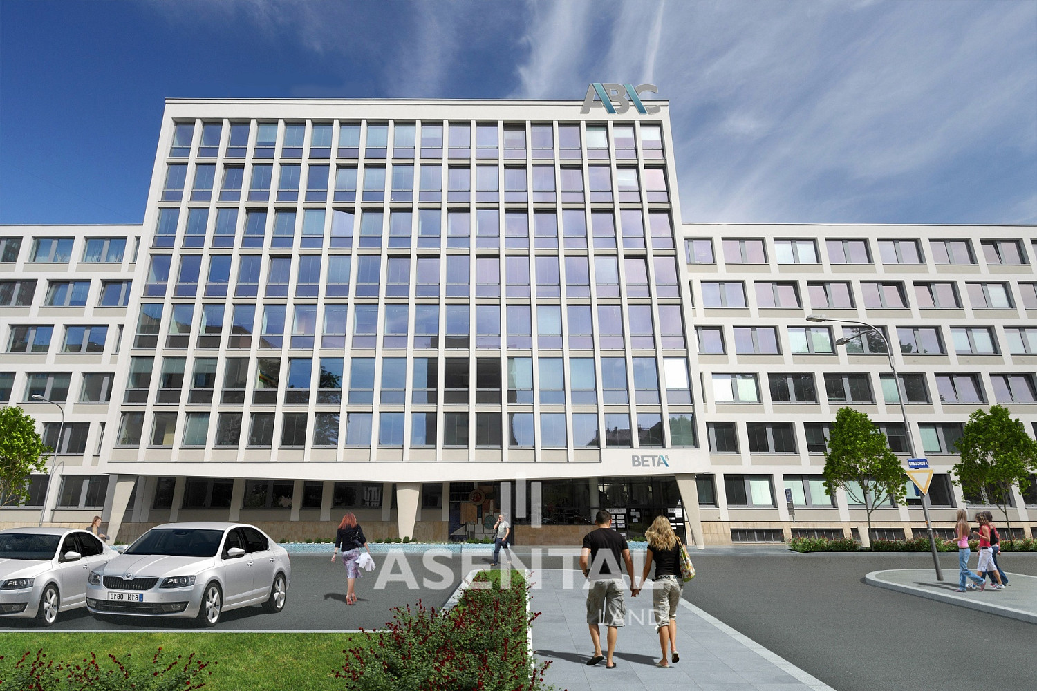 Pronájem kanceláře 296 m²