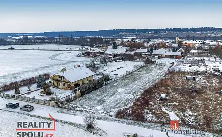 Prodej stavebního pozemku 1 611 m², Choťovice, okres Kolín