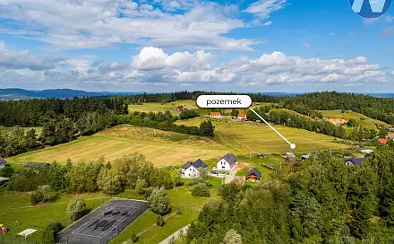 Prodej stavebního pozemku 9 784 m², Nebahovy, okres Prachatice