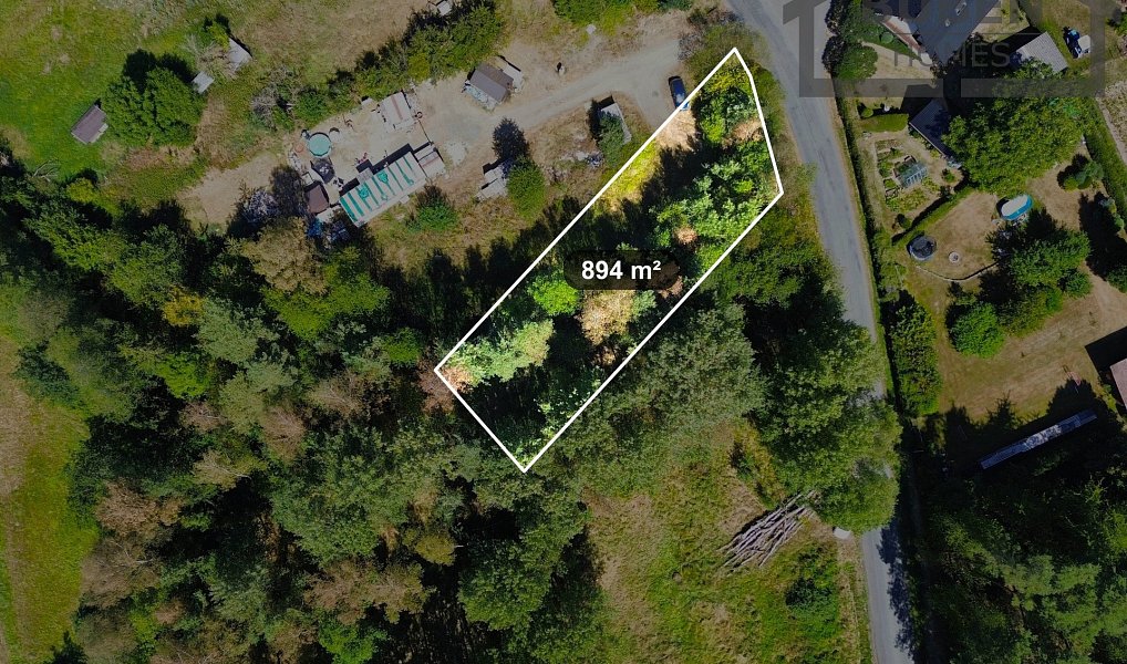 Prodej stavebního pozemku 894 m², Přimda – náhled fotky 2