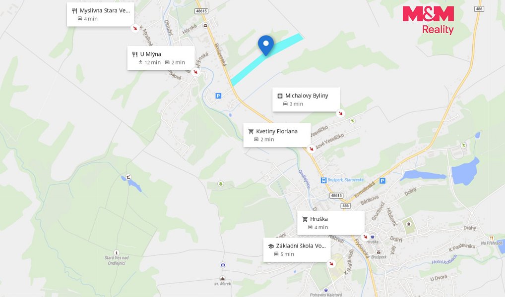 Prodej stavebního pozemku 1 600 m², Stará Ves nad Ondřejnicí – náhled fotky 7